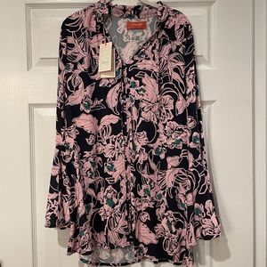 Maaji purple bucket list cover-up small new w tags